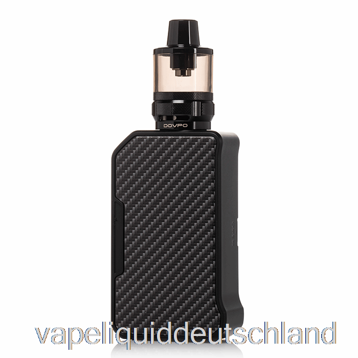 Dovpo Mvp 220w Starter Kit Kohlefaser Schwarz Vape Deutschland